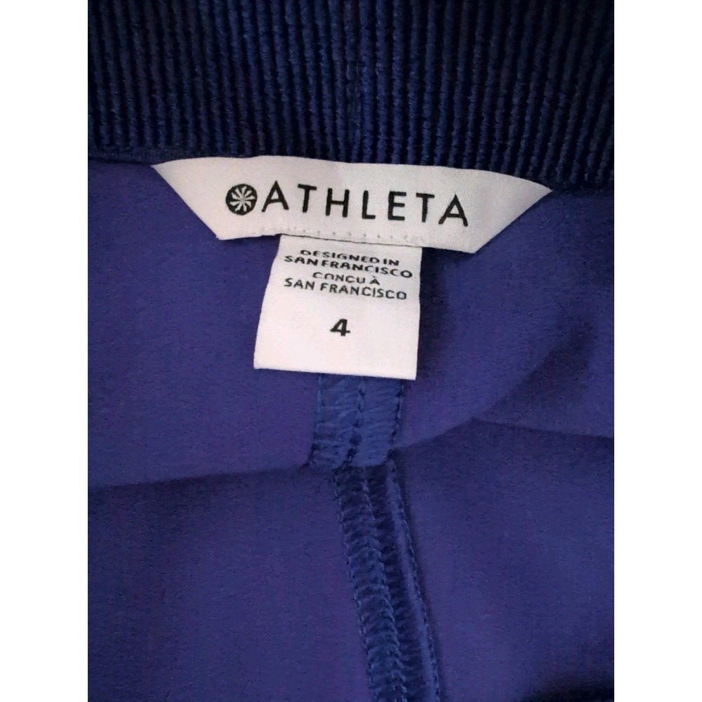 Athleta Glacier Snow Skinny Pants Purple Size 4 Ski Winter Training NWT - Picture 6 of 6